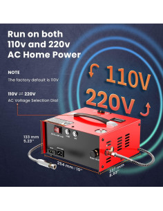 Compresor de aire GX Pump CS1-I 4500Psi 250W 220V 2