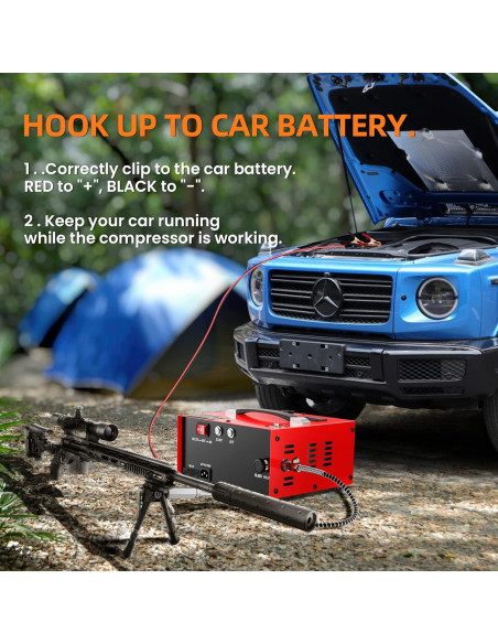 Compresor de aire GX Pump CS1-I 4500Psi 250W 220V