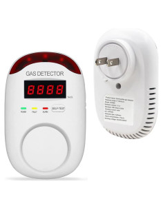 Detector de Gas Natural WESHLGD WA886 con Pantalla Digital