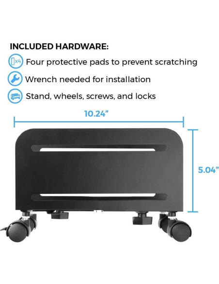 Soporte de PC HumanCentric Ajustable para Torre de Computadora