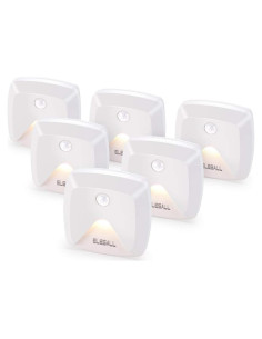 Luces LED Adhesivas Innofox con Sensor de Movimiento 6 Pzas