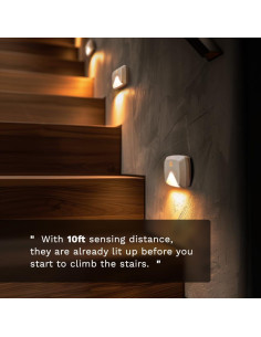 Luces LED Adhesivas Innofox con Sensor de Movimiento 6 Pzas 2