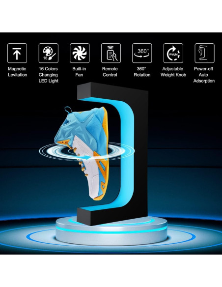 Soporte para Zapatillas Levitantes Yegvea con Control Remoto