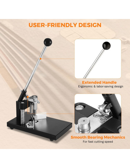 Cortadora de Esquinas BEAMNOVA Industrial Negra R6 R10 30mm