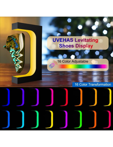 Soporte para Zapatillas Levitantes Yegvea con Control Remoto