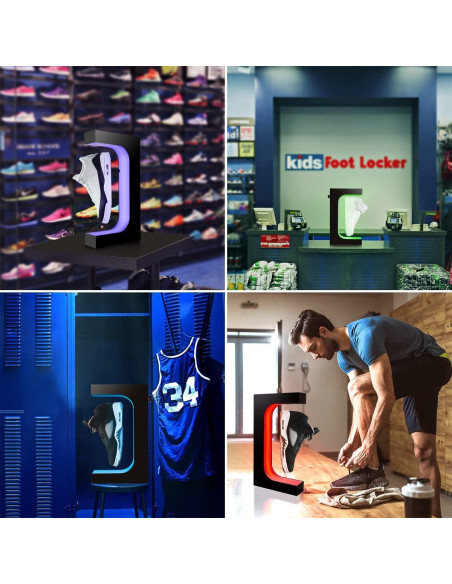 Soporte para Zapatillas Levitantes Yegvea con Control Remoto