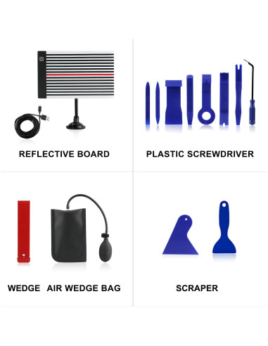 Kit de Eliminación de Abolladuras 128PCS ROADGIVE