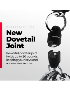 Soporte Magnético KeySmart MagConnect Pro - Llavero Rápido 2