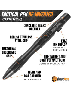 Bolígrafo Táctico The Atomic Bear Stealth Pen Pro - Defensa 2