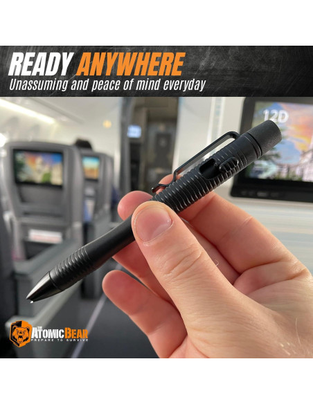 Bolígrafo Táctico The Atomic Bear Stealth Pen Pro - Defensa
