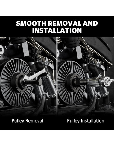 Extractor de Polea de Dirección Asistida HTOMT 7 Piezas