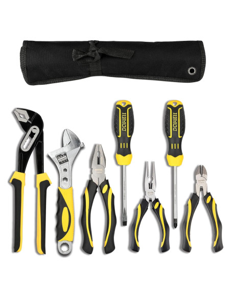 Juego de Alicates DOWELL 7 Piezas - Herramientas de Mantenimiento
