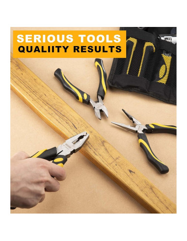 Juego de Alicates DOWELL 7 Piezas - Herramientas de Mantenimiento