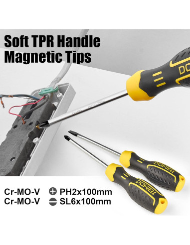 Juego de Alicates DOWELL 7 Piezas - Herramientas de Mantenimiento