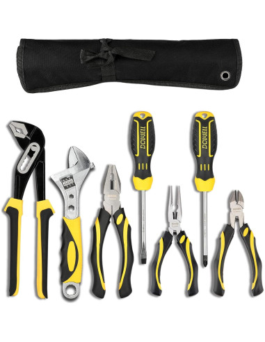 Juego de Alicates DOWELL 7 Piezas - Herramientas de Mantenimiento