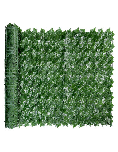 Seto Artificial de Hiedra Bybeton 101,6x406,4 cm Verde