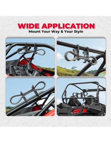 Soporte de Correa UTV KEMIMOTO Universal para Barras 1.5-2"