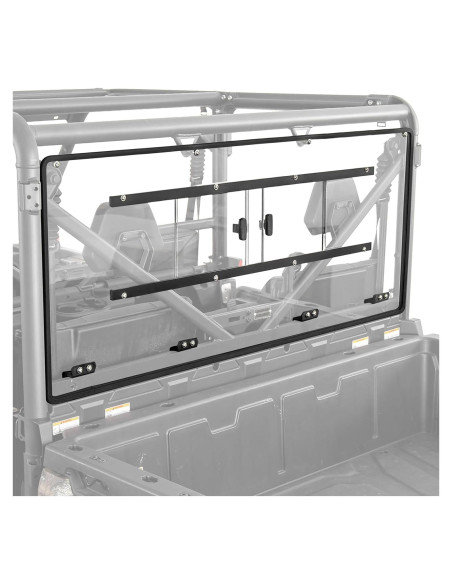 Ventana Trasera KEMIMOTO Ventilada 2 en 1 para CFMOTO UFORCE