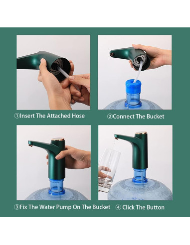 Bomba de agua eléctrica GOLDEN DEER para botellas 19L