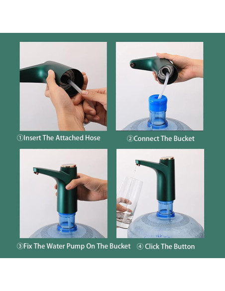 Bomba de agua eléctrica GOLDEN DEER para botellas 19L