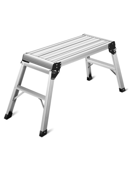 Escalera de Aluminio Giantex 3 Escalones Antideslizante