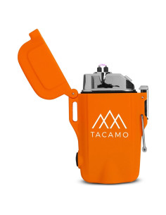 Encendedor Eléctrico TACAMO ARC Recargable con Linterna LED