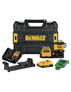 Nivel Láser Verde DEWALT 20V 3x360, Precisión 0.32 cm