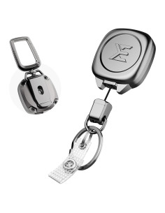 Soporte Retráctil ELV para Llaves e Identificaciones - Metal