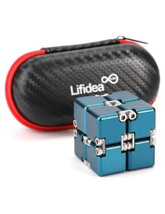 Cubo Infinito Antiestrés Lifidea Azul 3,99 cm Juguete de Mano