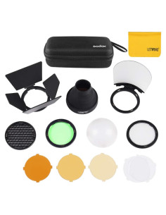 Kit de Accesorios Godox AK-R1 para Flash Redondo V1 AD100 Pro