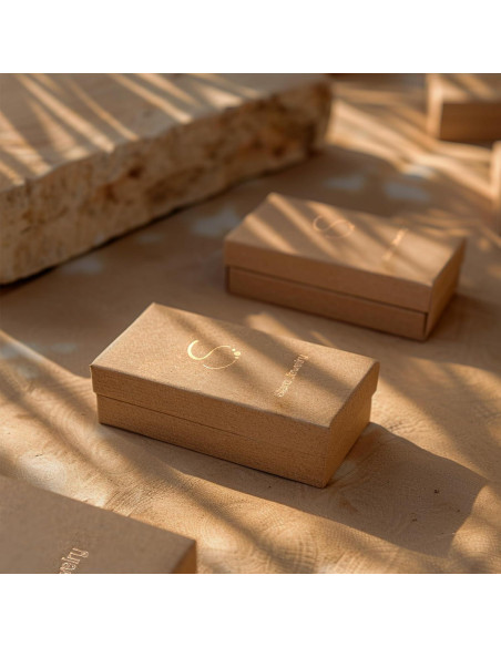 Anillo Ajustable de Plata Esterlina 925 para Joyería 13x18mm