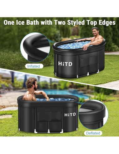 Tina de Inmersión Fría HITDLTSC XL con Anillo Inflable