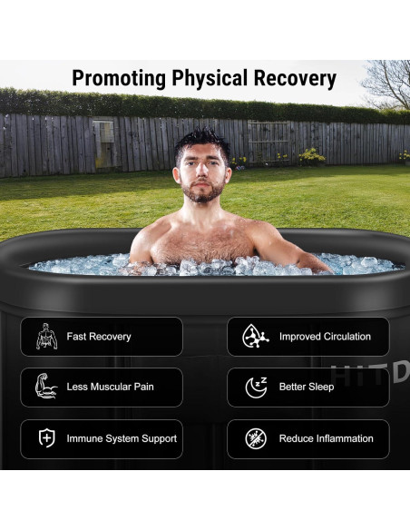 Tina de Inmersión Fría HITDLTSC XL con Anillo Inflable