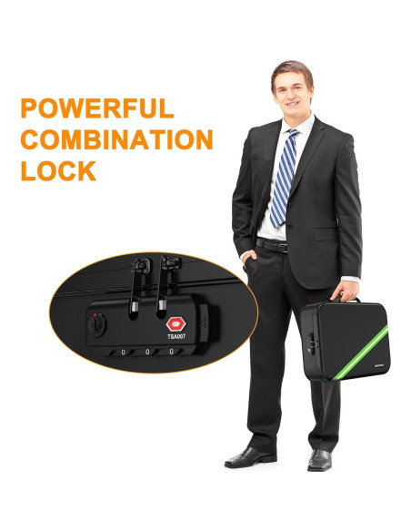 Organizador de Documentos Noiposi Aislado Térmicamente 38 cm