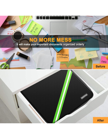 Organizador de Documentos Noiposi Aislado Térmicamente 38 cm