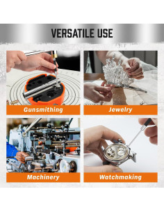 Juego de 5 Puntas de Pasador HORUSDY 20.32 cm Acero al Carbono 2