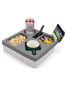 Bandeja Soporte Taza MEETI YKSNH Gris Impermeable