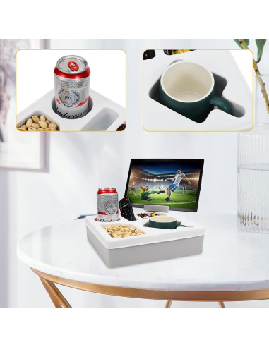 Bandeja Soporte Taza MEETI YKSNH Gris Impermeable