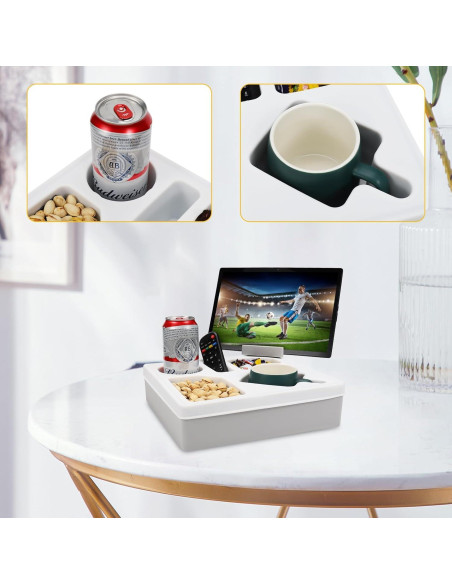 Bandeja Soporte Taza MEETI YKSNH Gris Impermeable