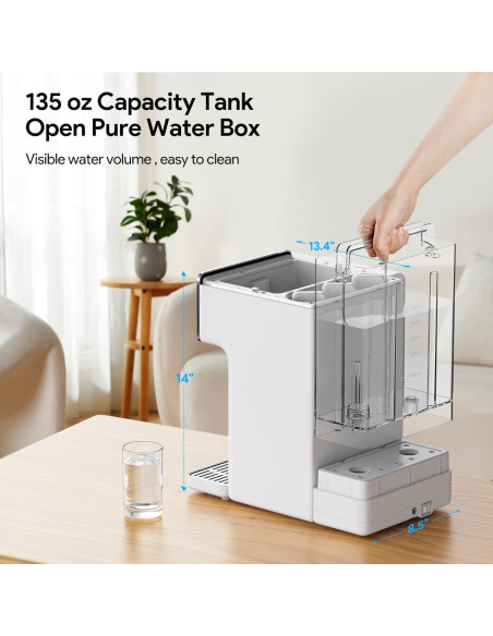 Purificador de Agua Thereye ER-WP02 7 Etapas Calentamiento 3,98L Purificador de Agua Thereye ER-WP02 7 Etapas Calentamiento 3,98L