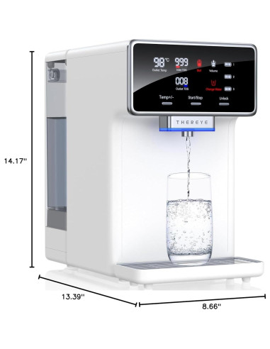 Purificador de Agua Thereye ER-WP02 7 Etapas Calentamiento 3,98L