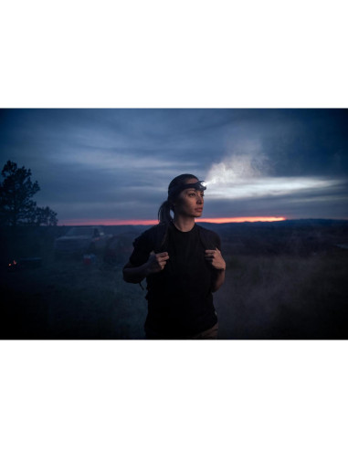 Linterna Frontal Princeton Tec Vizz 550 Lúmenes LED Azul