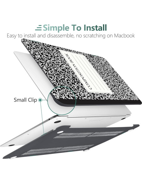 Carcasa DONGKE para MacBook Air 13.3" 2021-2018 con Teclado