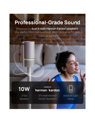 Proyector XGIMI MoGo 3 Pro 450 Lúmenes 1080P Integrado