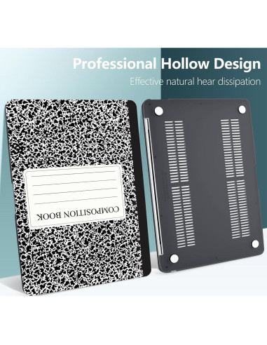 Carcasa DONGKE para MacBook Air 13.3" 2021-2018 con Teclado