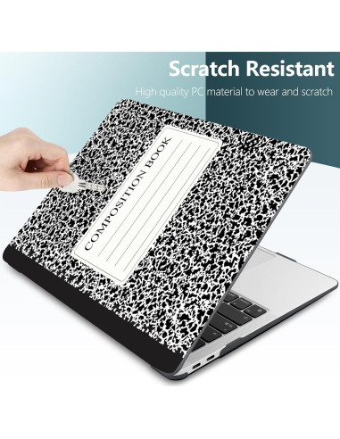 Carcasa DONGKE para MacBook Air 13.3" 2021-2018 con Teclado