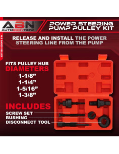 Kit de Herramientas ABN para Poleas de Bomba de Dirección 2
