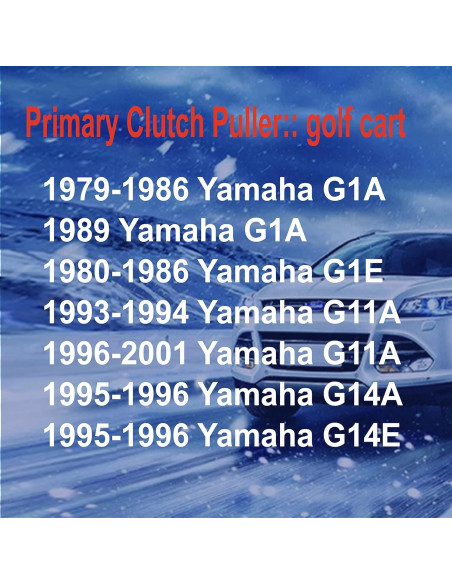 Extractor de Embrague DPHXF para Golf Cart Yamaha y E-Z GO