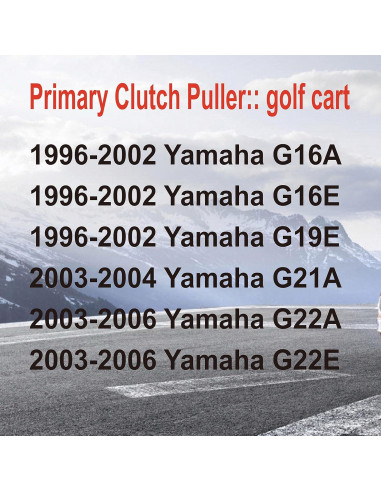 Extractor de Embrague DPHXF para Golf Cart Yamaha y E-Z GO