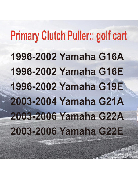 Extractor de Embrague DPHXF para Golf Cart Yamaha y E-Z GO